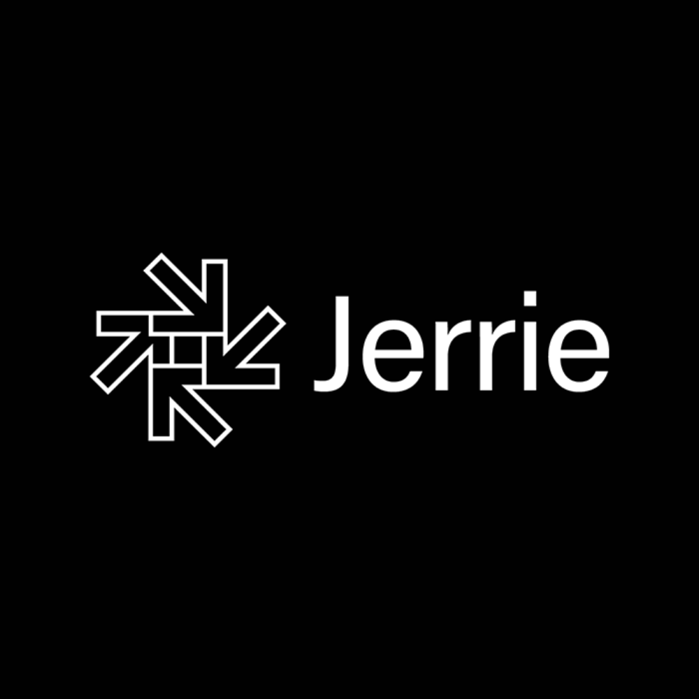 Logotyp av rekryteringsföretaget Jerrie